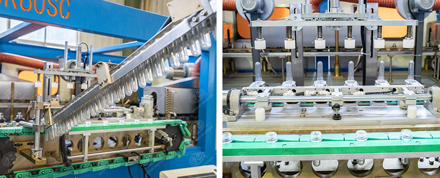 六腔直線式吹瓶機 六腔直線式吹瓶機